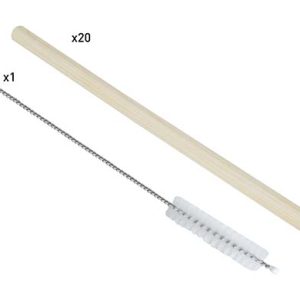 Bamboe rietjes 20 cm 20 stuks