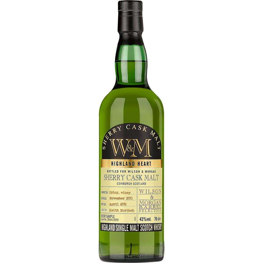 WM SHERRY CASK MALT HIGHLAND 43° 0,70L