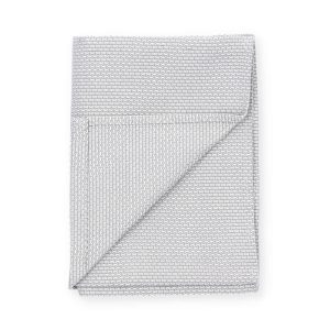 Tea Towel Tundra Misty Grey, 65x65cm, GOTS