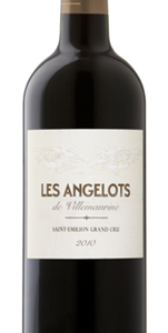 Les Angelots de Villemaurine St Emillion Grand Cru 2015