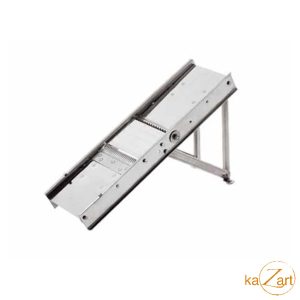 Mandoline met Duwer in Kunststof - Inox