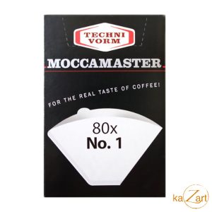 Moccamaster - Techni Vorm Koffiefilters Nr. 1 - 80st