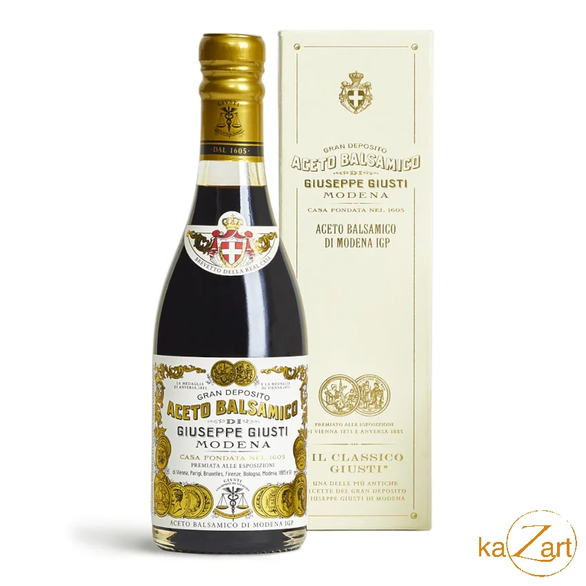 Aceto Balsamico 'Classico Giusti' 250 ml 2 munten