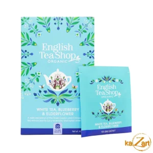 Englisch Tea Shop - Witte thee, bosbes, vlierbloesem - 20 zakjes
