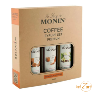 Monin Koffieset 3 flesjes (5cl) PREMIUM