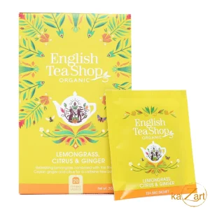 Englisch Tea Shop - Lemongrass, Citrus & Ginger - 20 Zakjes