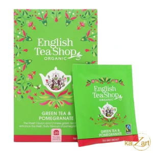 Englisch Tea Shop - Green Tea & Pomegranate- 20 Zakjes