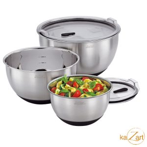 Spring - Kommen met Deksel Set 3st