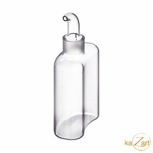 WD - Olie-/azijnkruik van borosilicaatglas Heupfles 30cl