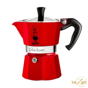 Bialetti - Moka Express Koffiekan Rood 3 Tassen 13cl