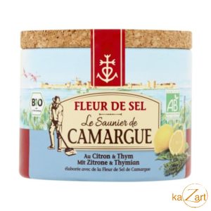 Camargue - Fleur de Sel Citroen & tijm 125g