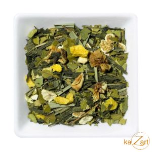 Groene thee Gember en Citroen 100 gr Kazart Thee