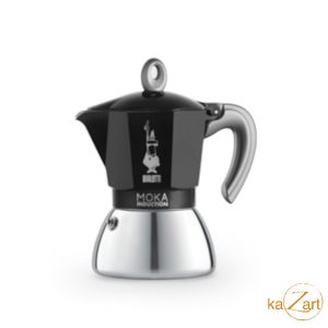 Bialetti - Moka Induction Koffiekan Zwart 4 tassen 15cl