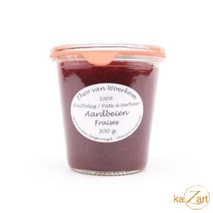 Theo Van Woerkom - fruitbeleg aardbeien 295g