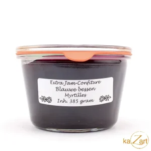 Van Woerkom - Extra Jam Blauwe Bessen 385g