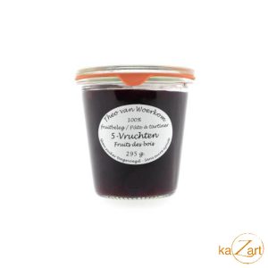Van Woerkom - Fruitbeleg 5-vruchten 295g LIGHT