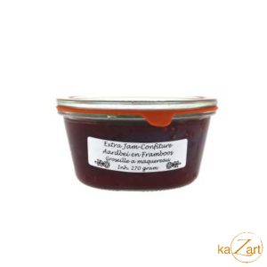 Van Woerkom - extra jam-confiture aardbei framboos 270 gram