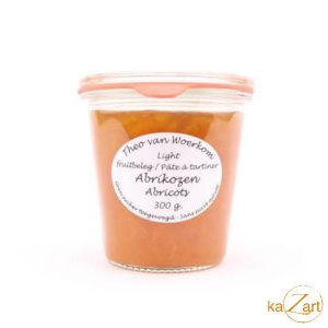Van Woerkom - fruitbeleg abrikozen 295 gram LIGHT
