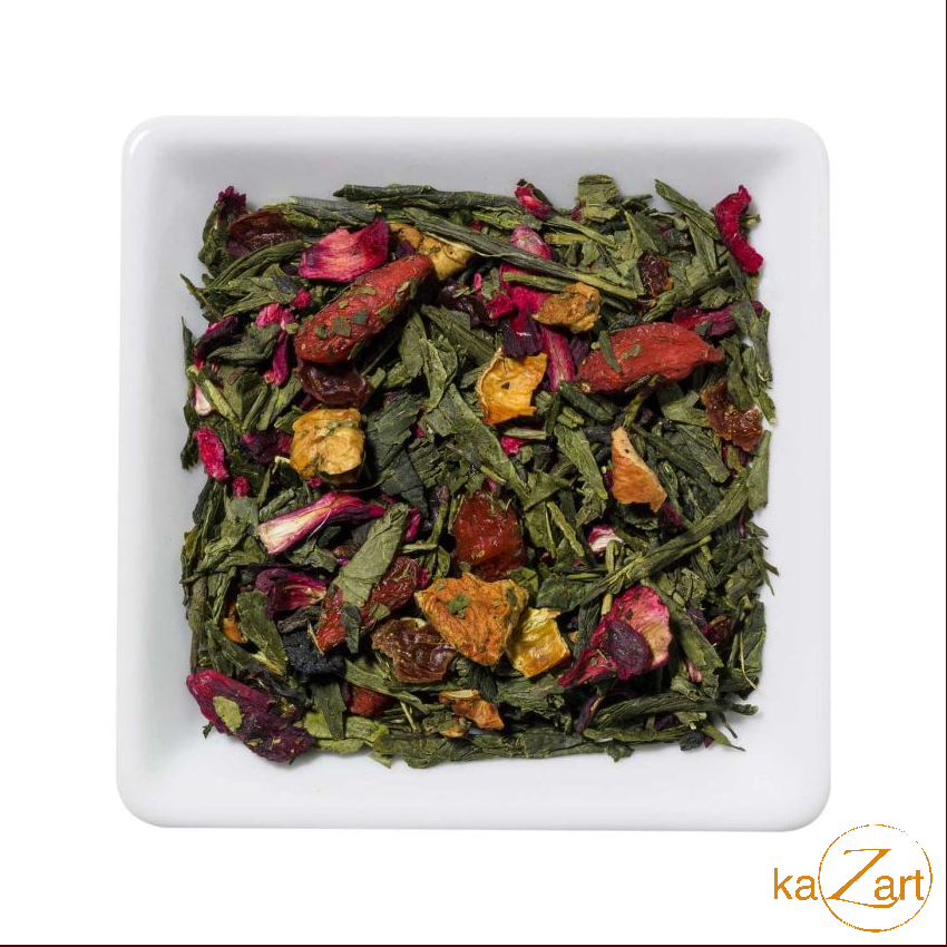 Groene Thee en Bessen 100gr KaZart Thee