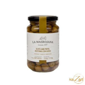 La Masrojana Arbequina olijven 210g
