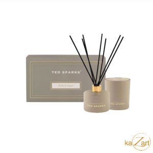 Ted Sparks - Candle & Diffuser Gift Set Tonka & Pepper