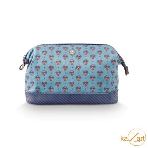 PIP Studio -Toilettas Cooper Groot Jaipur Flower Blauw