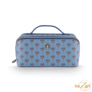 PIP Studio - Toilettas Cyrille Medium Jaipur Flower Blauw
